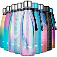 Los mejores  - UMI. by Amazon - Botella Agua Acero Inoxidable 500ml- Termo Cafe para Llevar- Botella Térmica con Aislamiento de Vacío…